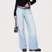 Women's Clothing High Waist Straight Leg Jeans Classic Blue Casual Denim Trousers Loose Fit Washed High Waist_mkmklike.com