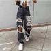 Women's Clothing Ripped Jeans Straight Leg Loose Jeans_mkmklike.com