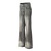 Men's Clothing Retro 2025 High Grade Washed Dirty Inkjet Design Loose Men's Flared Denim Trousers_mkmklike.com