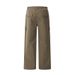 2025 New Men's Jeans Trendy Loose Flared Wide-Leg Casual Long Pants Draped Floor-Length Trousers_mkmklike.com