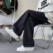 Men's American Retro Jeans Men's Spring And Autumn New Slightly Spicy Trendy Brand High-end Straight Loose Trousers Men's Clothing_mkmklike.com