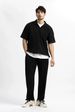 Miyake Pleated For Casual Streetwear Men Fashion Japanese Style Baggy Pants Wild Trousers_mkmklike.com