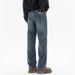 Cleanfit Elastic Autumn And Winter New Jeans Men's Fit Straight Loose Plus Large Size Youth Middle Waist Chaozhi Clothes Decoration K11 Denim Shili_mkmklike.com