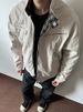 Loom European American High Street Canvas Stand Collar Denim Men's Spring And Autumn Washed Heavyweight Baseball Harrington_mkmklike.com