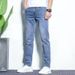 Men's Clothing Spring And Summer Trousers Men's Korean Style Fashion Slim Fitting Pants Men's Mid Waist Casual Pants_mkmklike.com