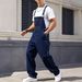 HME Men's American Retro Loose Straight Leg Overalls Versatile Jumpsuit for Cross BorderTEMU TIKTOK_mkmklike.com