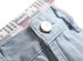 Men's Distressed Denim Shorts - Korean Style Washed Cotton 5-Inch Inseam Casual Summer Shorts With Artistic Spray Paint Print_mkmklike.com