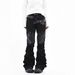 American Street Hip-hop Heavy-duty Double-layer Patched Distressed Washed High-street Youth Skinny Rock Biker Jeans_mkmklike.com