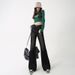 Li She # 2022 Fall/Winter New High Street American Retro Jeans Women, Slimming And Age-Reducing Flared Pants For Women_mkmklike.com
