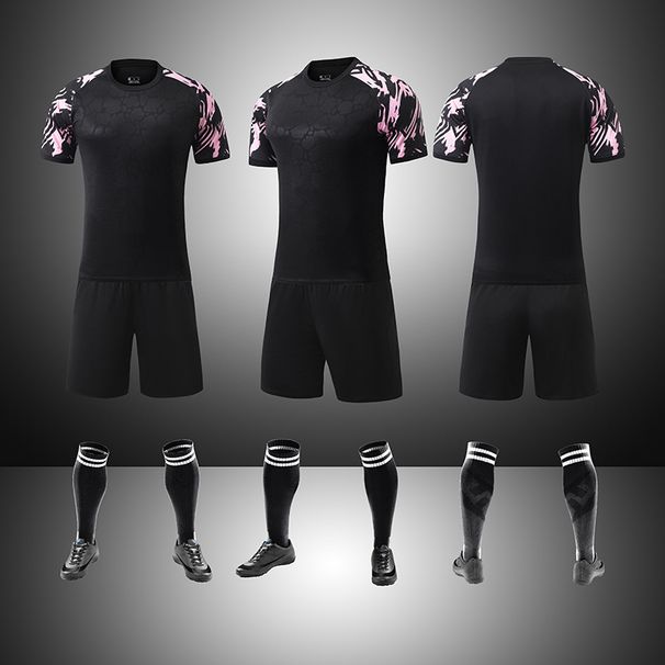 Men's Clothing printing children's adult casual sportswear short-sleeved football uniform suits men's and women's competition training_mkmklike.com