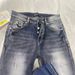 Men's Clothing Men's Slim Fit Stretch Jeans Distressed Rhinestone Sole High Street Vibe Casual Harem Pants Style Splatter Ink_mkmklike.com
