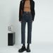 New Autumn And Winter Fleece-lined Women's Jeans, High-waisted, Slim-fit, Flattering For Petite Figures, Popular_mkmklike.com
