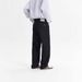 Men's Relaxed Fit Washed Denim Jeans – Classic Straight-Leg Black-Blue Vintage Trousers (75% Cotton, Non-Stretch, Wrinkle-Resistant)_mkmklike.com