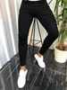 Men's Slim Fit Stretch Skinny Jeans - Black High Street Fashion Casual Denim Pants For Teens & Young Adults_mkmklike.com
