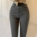 Dark Plus-size European And American Style High-waisted Peach-hip Elastic Light Blue Denim Skinny Pencil Pants For Women_mkmklike.com