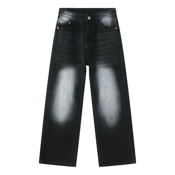 EF JEANS | 2023 Retro Washed Jeans Trendy Brand Versatile Loose And Thin Straight Casual Wide-leg Trousers_mkmklike.com