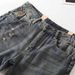 Men's Casual Loose Fit Ripped Straight Leg Jeans Retro American Style European And American_mkmklike.com