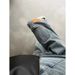 American High Street Reverse Fit Jeans - Hip Hop Baggy Denim Pants For Men With Distressed Wash_mkmklike.com