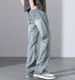 Men's Spring/Autumn New Style Jeans, High Street Retro Slim Fit Straight Leg Pants_mkmklike.com