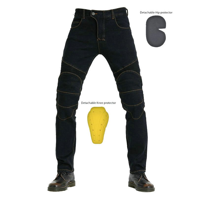 Men's Clothing Jeans Fall Proof Pants Off Road Racing Cycling Pants_mkmklike.com
