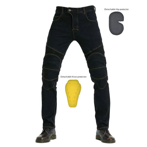 Men's Clothing Jeans Fall Proof Pants Off Road Racing Cycling Pants_mkmklike.com