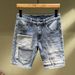 Men's Clothing Men's Ripped And Patched Denim Shorts Trendy Summer Lightweight Patchwork Cargo Style With Multiple Pockets Five Point Length_mkmklike.com
