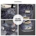 Men's Slim Fit Stretchy Denim Shorts Summer Trendy Ripped Patch mid Length Casual Versatile Five Point Online Popular_mkmklike.com
