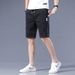 Premium Ice Silk Denim Shorts For Men - Breathable Summer Shorts, Loose Fit, Korean Style, Trendy & Comfortable Casual Wear_mkmklike.com