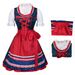 Women's Clothing Halloween German beer skirt women's beer girl cosplay dress maid beer skirt_mkmklike.com