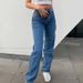 Women's Clothing High Waist Printed Jeans For Women_mkmklike.com