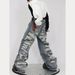 Nordmann European And American High Distressed Design Jeans For Men, Ins Trend Vintage Ripped Hip-Hop Niche Street Style Pants_mkmklike.com