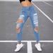 Women’s Clothing jeans spring and summer women's ripped high elastic jeans for women_mkmklike.com