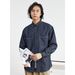 Yizhi American Retro Denim Long Sleeve Shirt Men's 2025 Spring New Workwear Style Loose Jacket Men_mkmklike.com