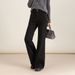 Yifei Fleece-lined Thickened Flared Jeans For Women, Autumn And Winter 2025 New Model, High-waisted, Slimming, Extended_mkmklike.com