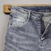 Men's Distressed Denim Shorts Straight Leg Mid-Length Five Pocket Summer Style High End Trendy Pants_mkmklike.com