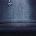 Men's Slim Fit Dark Blue Washed Jeans - Straight Leg Distressed Denim Pants With Patch Details For Casual Wear_mkmklike.com