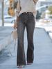 Women’s High-Waisted Flared Jeans – Wide-Leg, Slimming, Stretch Denim (XS-XL, Black/Blue/Gray)_mkmklike.com