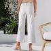 Retro High-Waisted Wide-Leg Women's Jeans Single-Breasted Loose Straight Leg_mkmklike.com