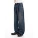 Men's Clothing Vintage Washed Straight-Leg Jeans For Men – Relaxed Fit Distressed Denim Pants With 5-Pocket Design & Mid-Rise Waist_mkmklike.com