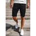 Men's Clothing Spring And Summer Sunshine Casual Denim Shorts Ripped Solid Color Shorts Large Size Foreign Trade Casual Pants_mkmklike.com