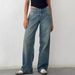 Women's Clothing Women's Denim New Women's Straight Jeans_mkmklike.com