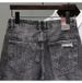 Men's Slim Fit Denim Shorts Summer Style Five Point Length Trendy Ripped And Printed High Street Cool Style_mkmklike.com