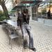 Men's Washed Denim Jeans With Cat Whisker & Fading, Straight Leg Slight Flare Pants For Cleanfit Style_mkmklike.com