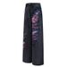 Men's Distressed Straight Leg Jeans Artistic Street Style Black Gray Oil Painting Pattern Casual Normcore mid Waist Zipper Fly_mkmklike.com