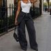 Women's Casual Straight Leg Jeans Style Street Fashion Misaligned Button Design New Style_mkmklike.com