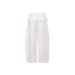 Urban Streetwear Distressed Denim Pants With Metal Studs & Flared Legs For Men & Women - High Waist Wide Leg Jeans In Black & White_mkmklike.com