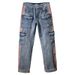 Factory Direct Sales Foreign Trade Ami Kaji Retro Jeans Men's Multi-pocket Tooling Skateboard Pants Men's Locomotive Hip-hop Pants_mkmklike.com