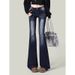 Low-Rise Flared Jeans For Women – Vintage Washed Denim, Bootcut Stretch Pants With Distressed Details, Y2K Retro Style (XS-2XL)_mkmklike.com