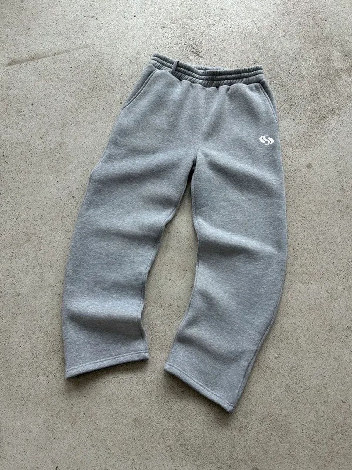 Unisex Embroidered Joggers, High-Street Hip-Hop Sweatpants, Streetwear Casual Pants With Zipper Details_mkmklike.com