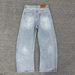 2025 Summer New European Fashion Jeans American Simple Solid Color High Waist Straight Wide Leg Casual Pants_mkmklike.com